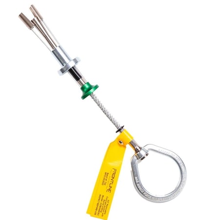 Frontline Reusable 5K Concrete Anchor Bolt with Swiveling D-Ring COB345KSV